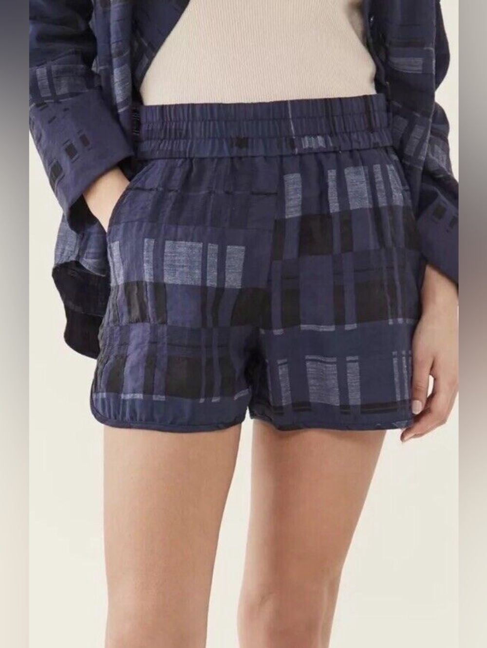 Baum Und Pferdgarten Size 36 Nazyra Short Night Sky Blue Patchwork